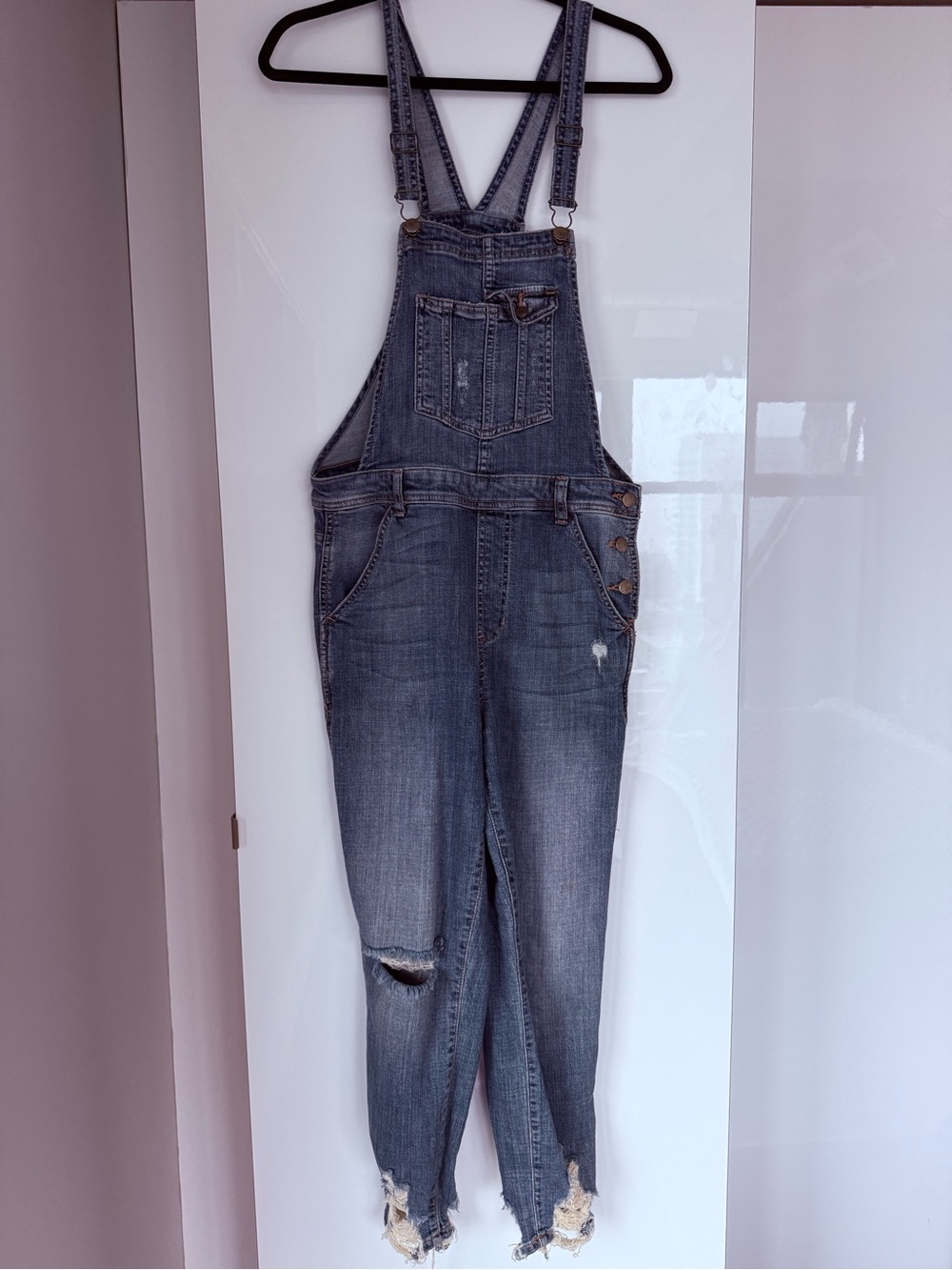 Harper Blue Denim Overalls